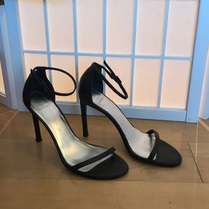 Black Stuart Weitzman Strappy Sandals